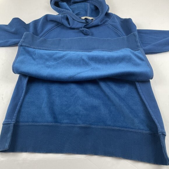 Athleta Cozy Karma Lounger Hoodie Sweatshirt Women’s S Soft Plush Lining Blue - Picture 9 of 11
